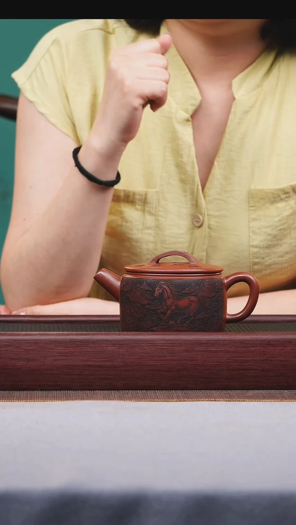 茶壶紫砂宜兴原矿紫砂作品