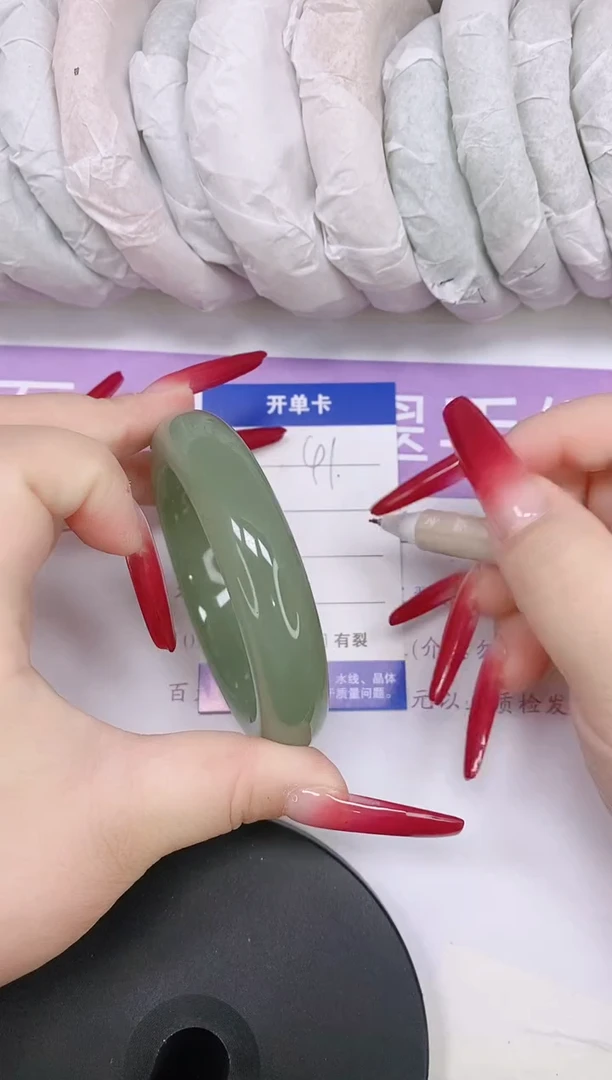 未镶嵌手镯石英质玉多样性发货-41-58/9