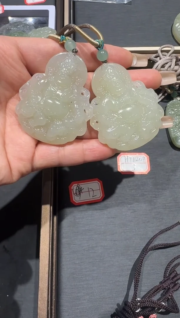 颈饰未镶嵌和田玉多样性发货拍一发一