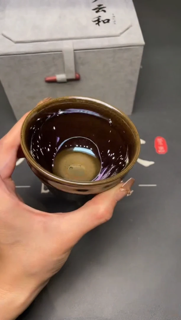 茶盏70@@建窑建盏主人杯