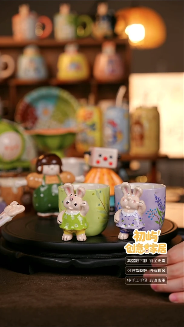 陶瓷手工手绘餐具