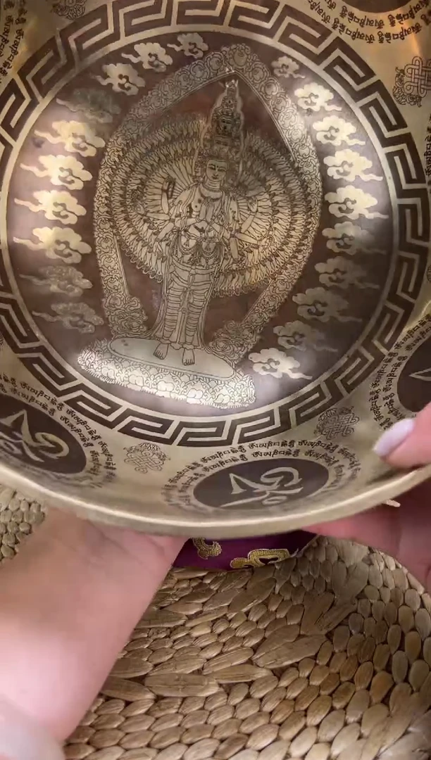 【闪购商品】唐卡千手口径24CM-D调（无配件）微瑕
