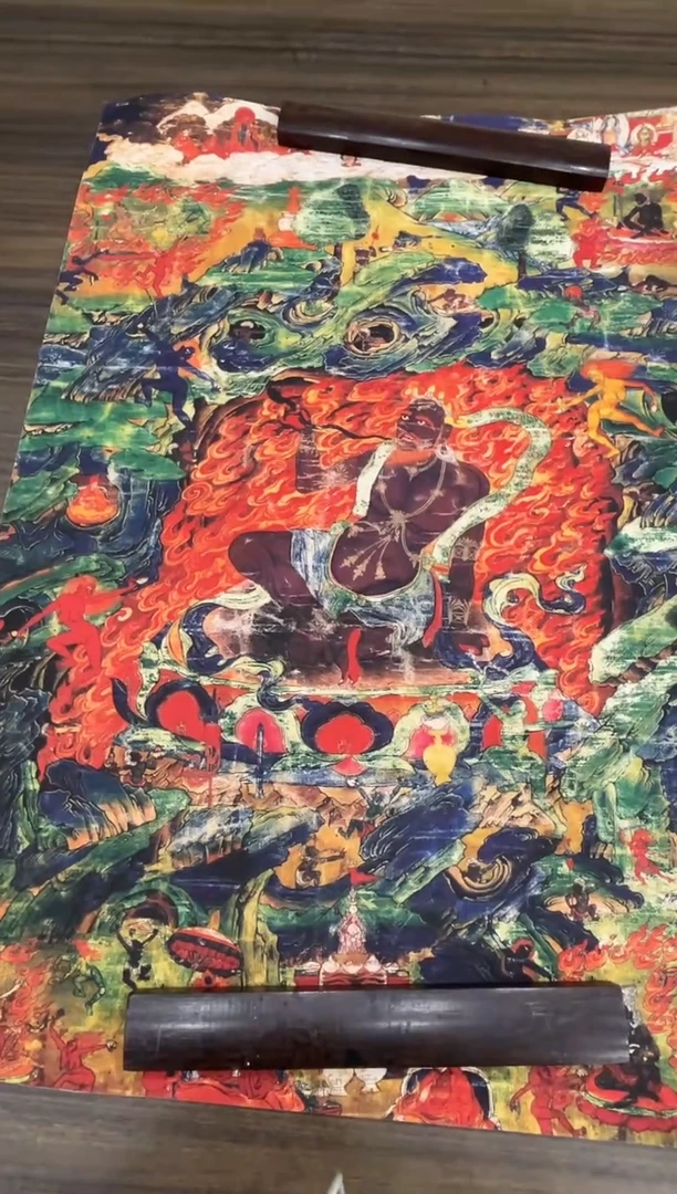 卷轴画唐卡TK16065