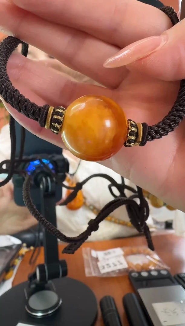 未镶嵌颈饰琥珀3075天然珠宝蜜蜡奇石假一罚十