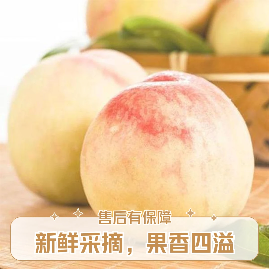 正宗无锡阳山水蜜桃6-5两 现摘现发爆甜礼盒 顺丰/京东次日达当季新鲜水果桃子江苏省