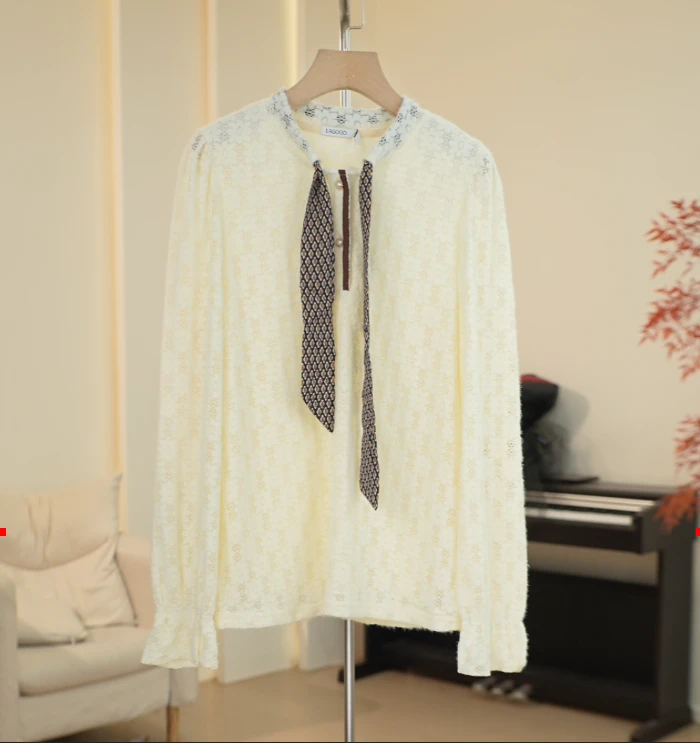 G002 LG系列新款秋冬套头提花针织上衣 1C13