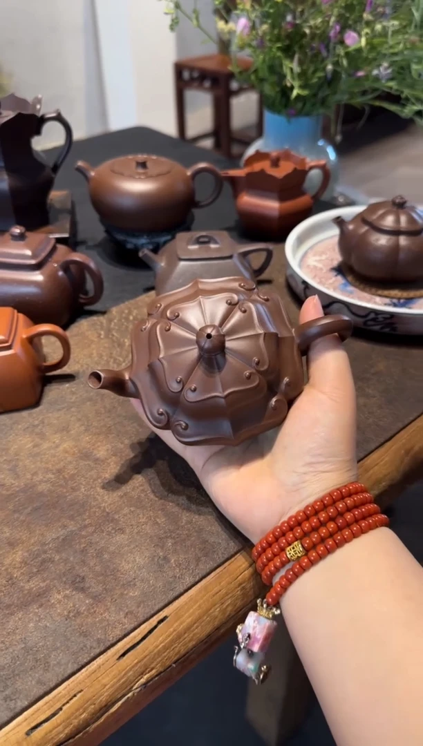 茶壶紫砂向阳而生