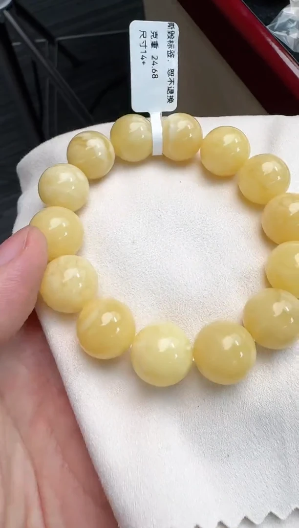 未镶嵌琥珀手串蜜蜡手串