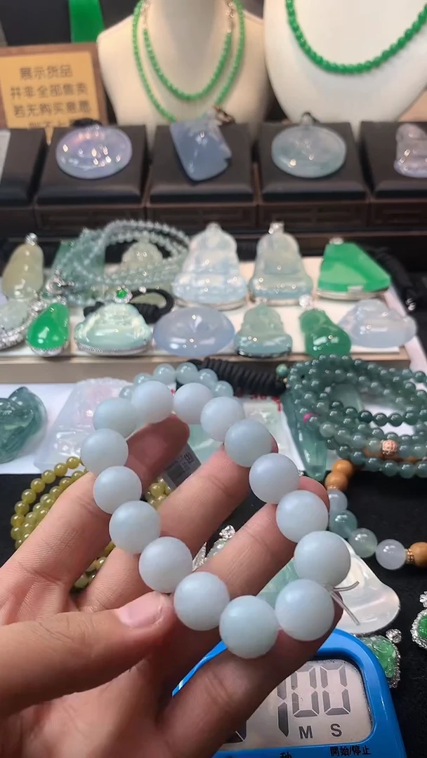 未镶嵌定制翡翠幸**定5034毛货不退不换