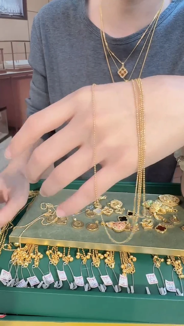 50长针式抽拉切面米珠 1.83 （附带礼盒包装）