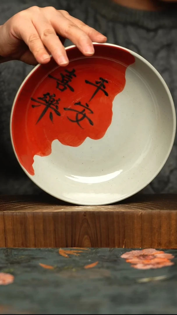 杯釉下彩手工手绘同款陶器