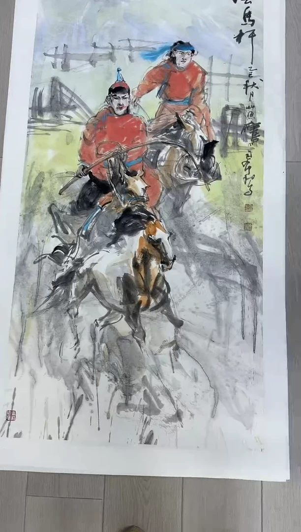 国画炳山艺术--包布和老师作品