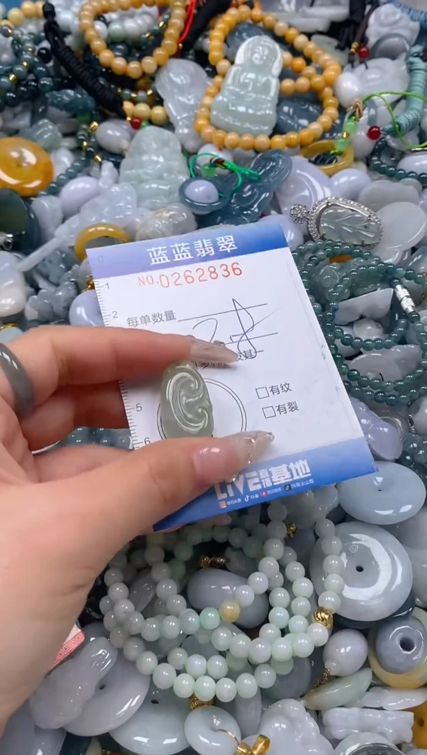 翡翠未镶嵌颈饰闪购0262836