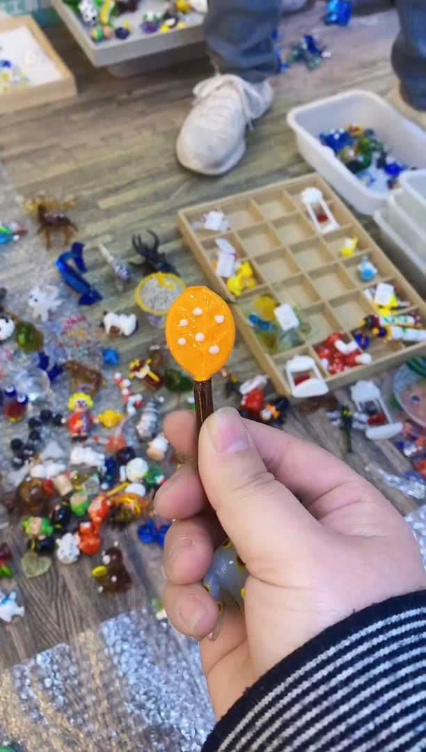 【闪购商品】琉璃手工艺品叶子