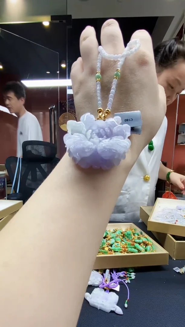 颈饰未镶嵌翡翠翡翠吊坠