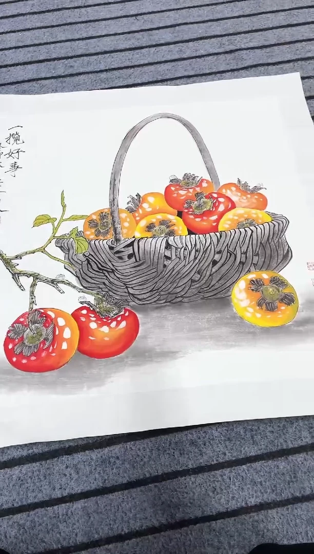 精品国画花鸟作品