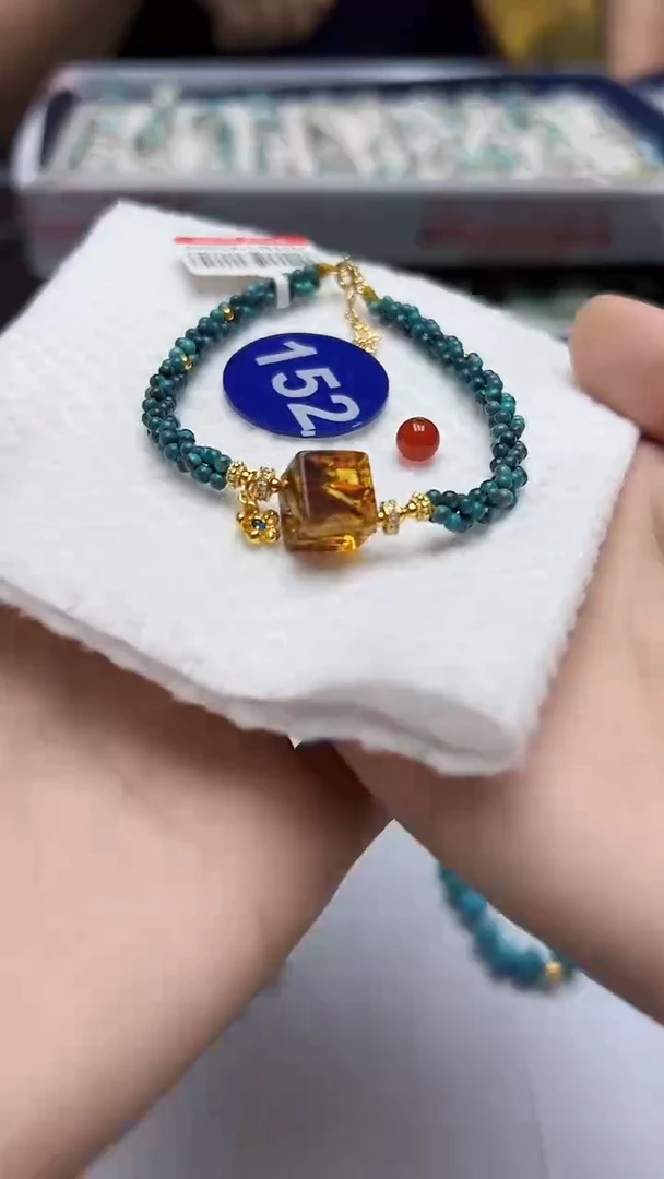 玛瑙/玉髓手链未镶嵌152