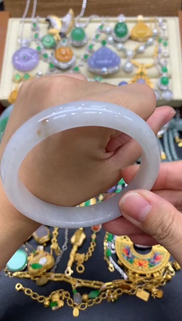 翡翠手镯未镶嵌312-中国好珍宝