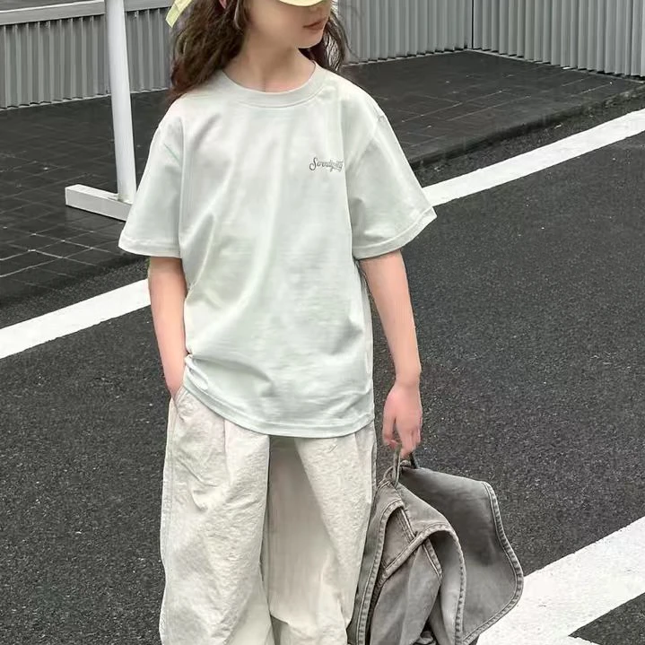 《昊妈家》女童夏季印花韩版短袖8999