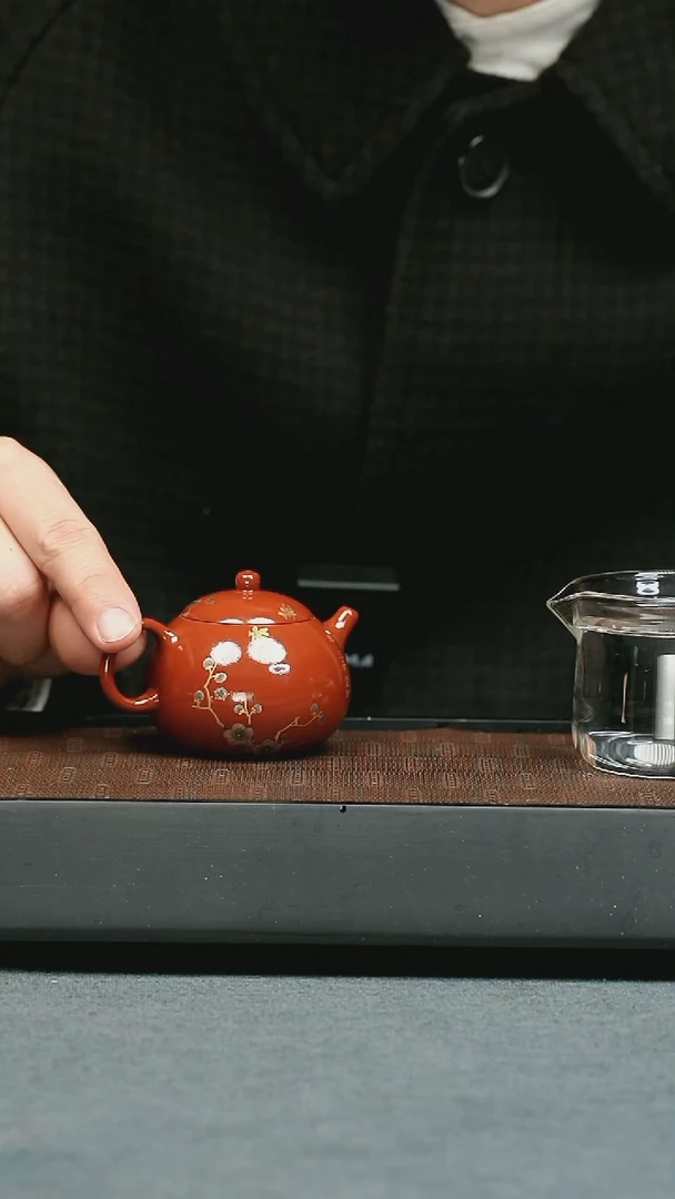 【闪购商品】紫砂茶壶五堂  梅花豆蔻