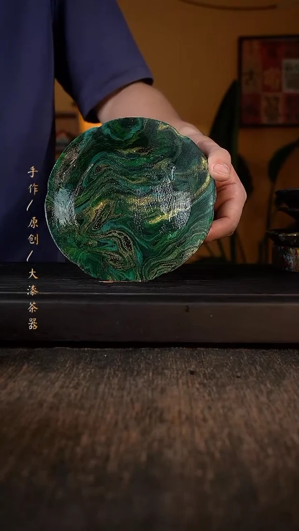 144大漆小康茶器大漆小康茶器