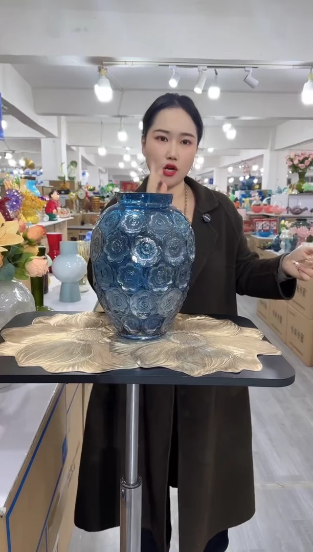 【闪购商品】琉璃昕洋花器K-品2