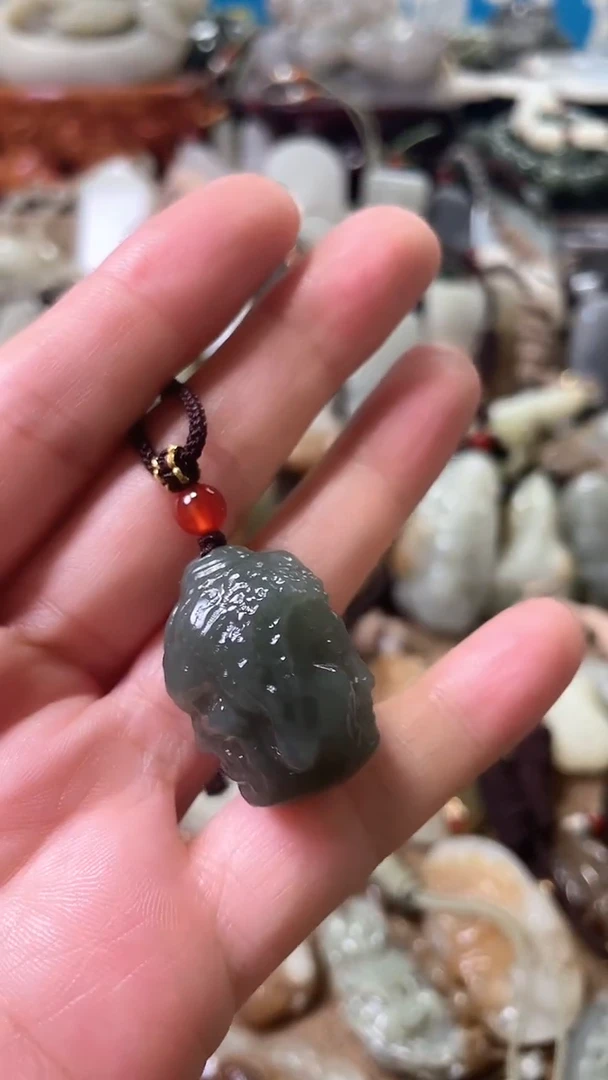 未镶嵌和田玉挂件0037