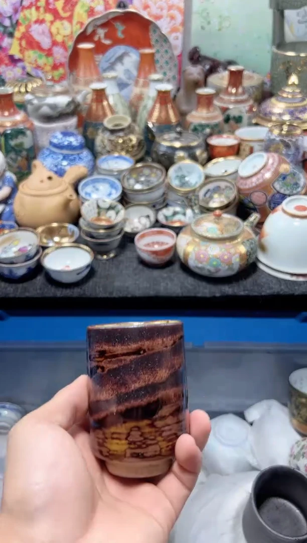 瓷片夏目海外回流瓷器中古品。