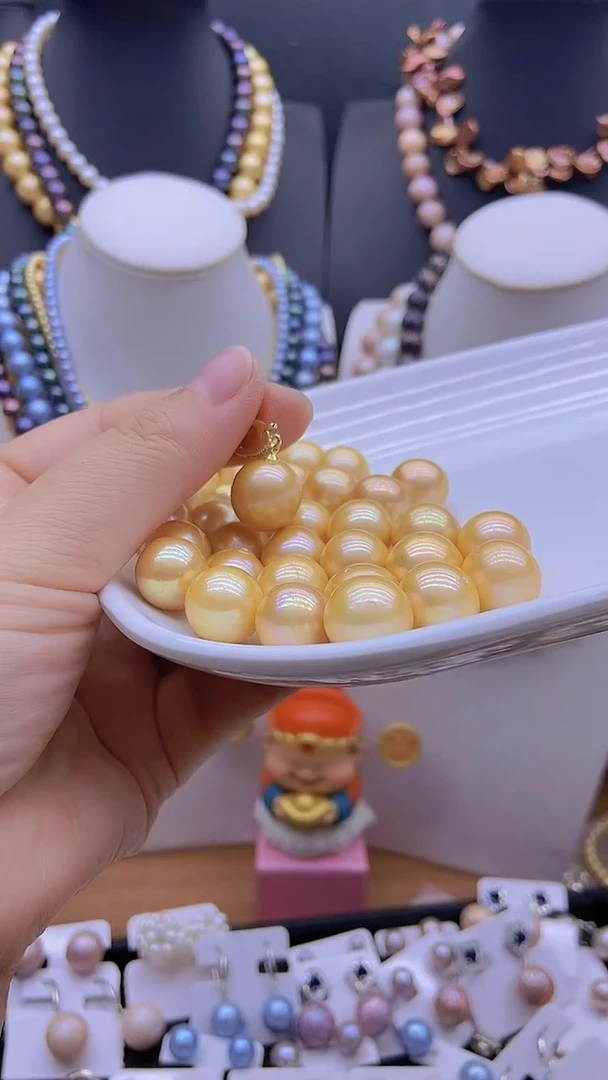 淡水珍珠未镶嵌原创设计1