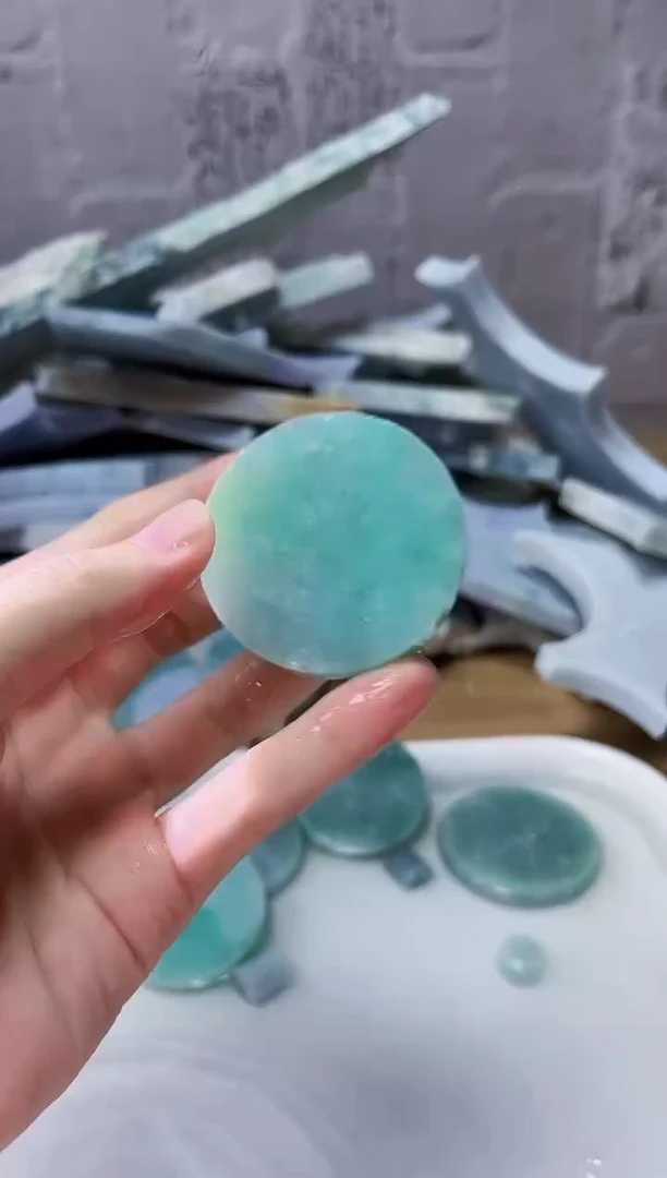 裸石翡翠翡翠a货正品玉石古陈540