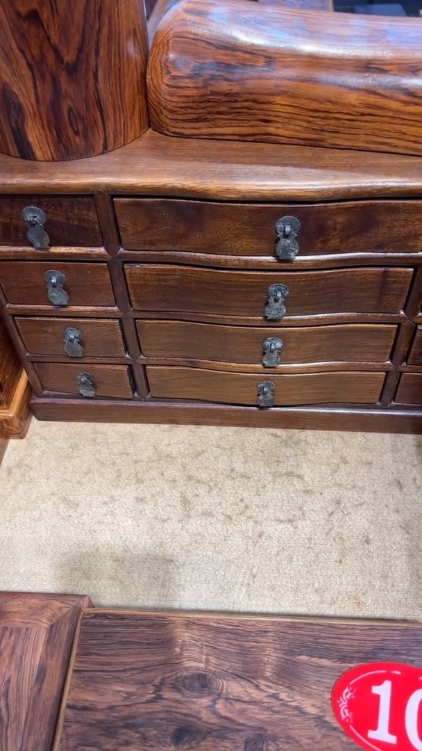 【闪购商品】木十二个抽屉首饰柜