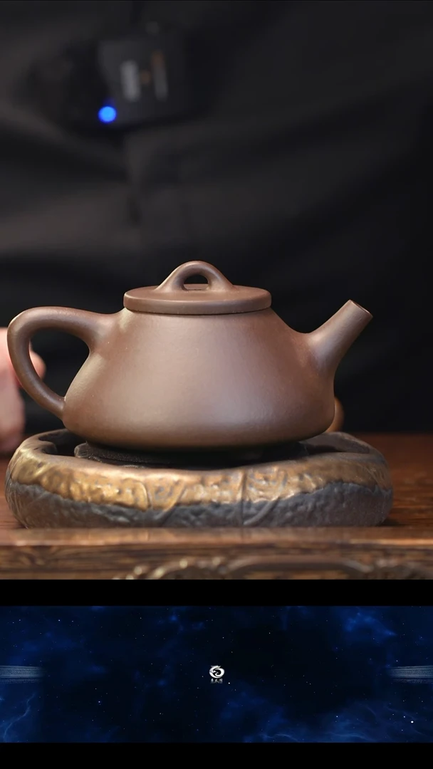【闪购商品】紫砂茶壶紫泥子冶石瓢-LL
