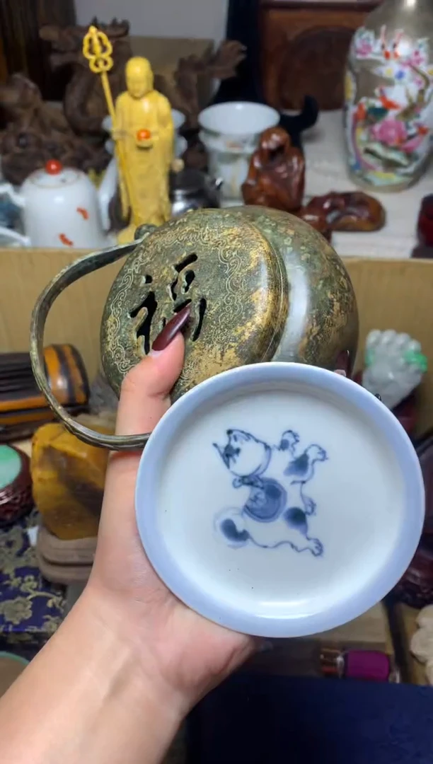紫砂盖碗瓷器默认微瑕瓷器