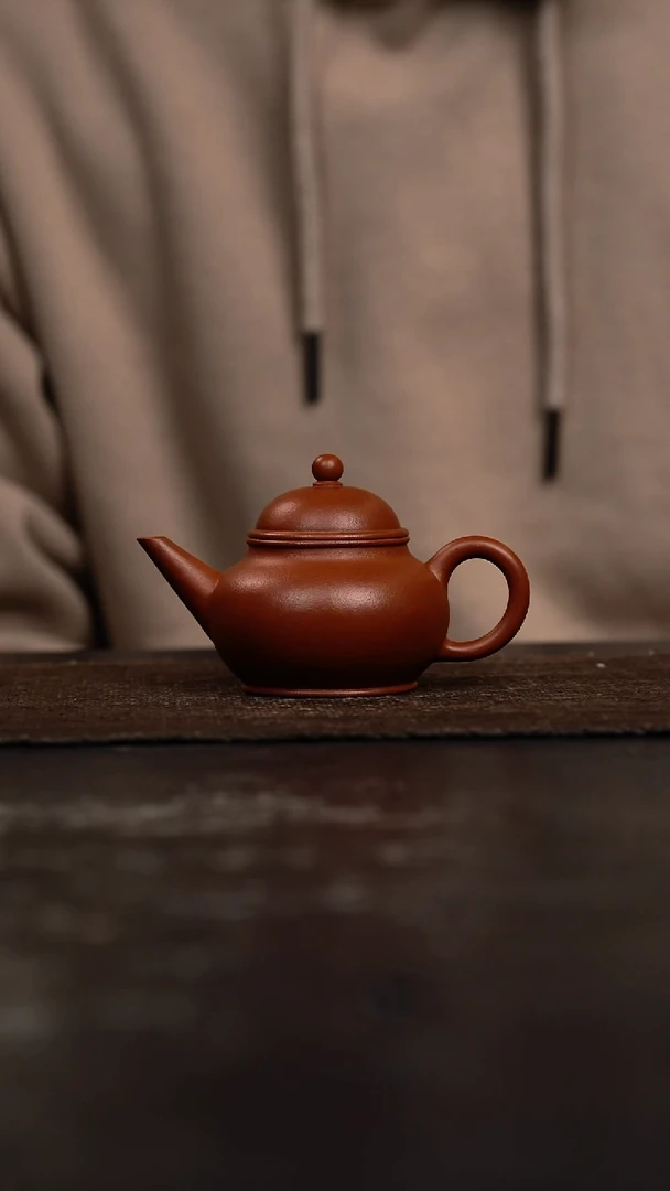 茶壶紫砂原矿手工壶68CC