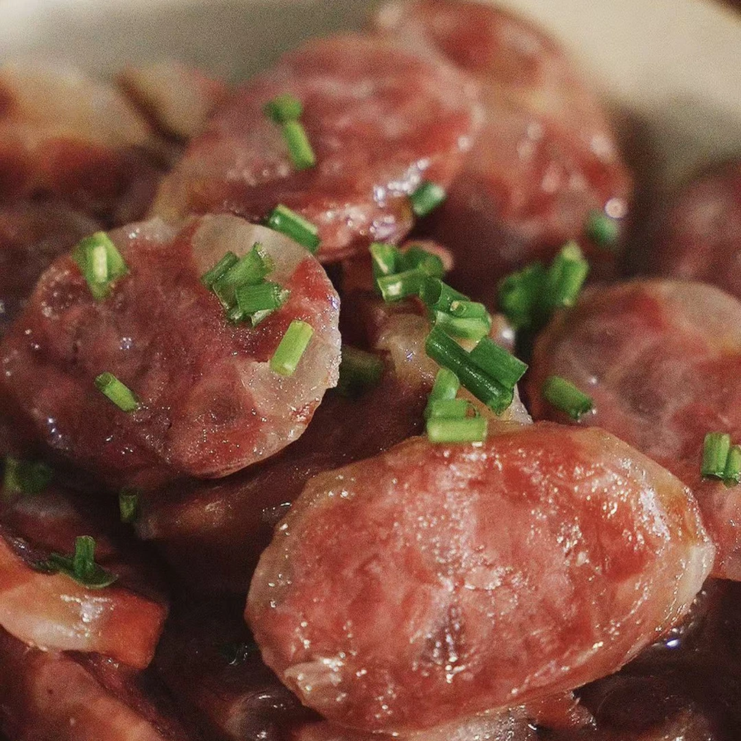 【孝笑书记推荐】安徽和县农家手工土猪肉香肠