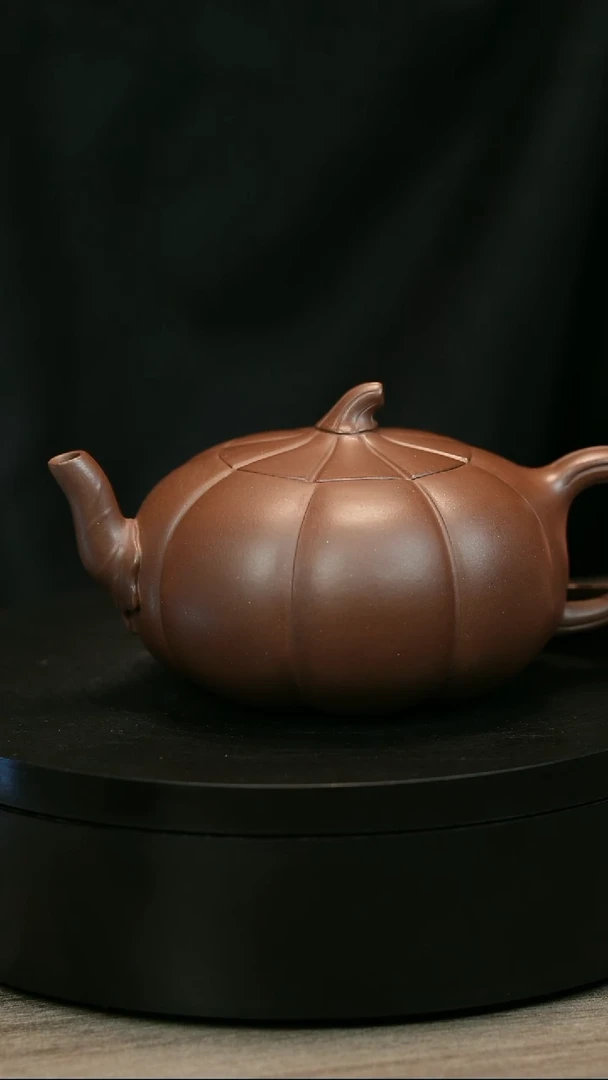 茶壶紫砂H1597赵信军光素南瓜
