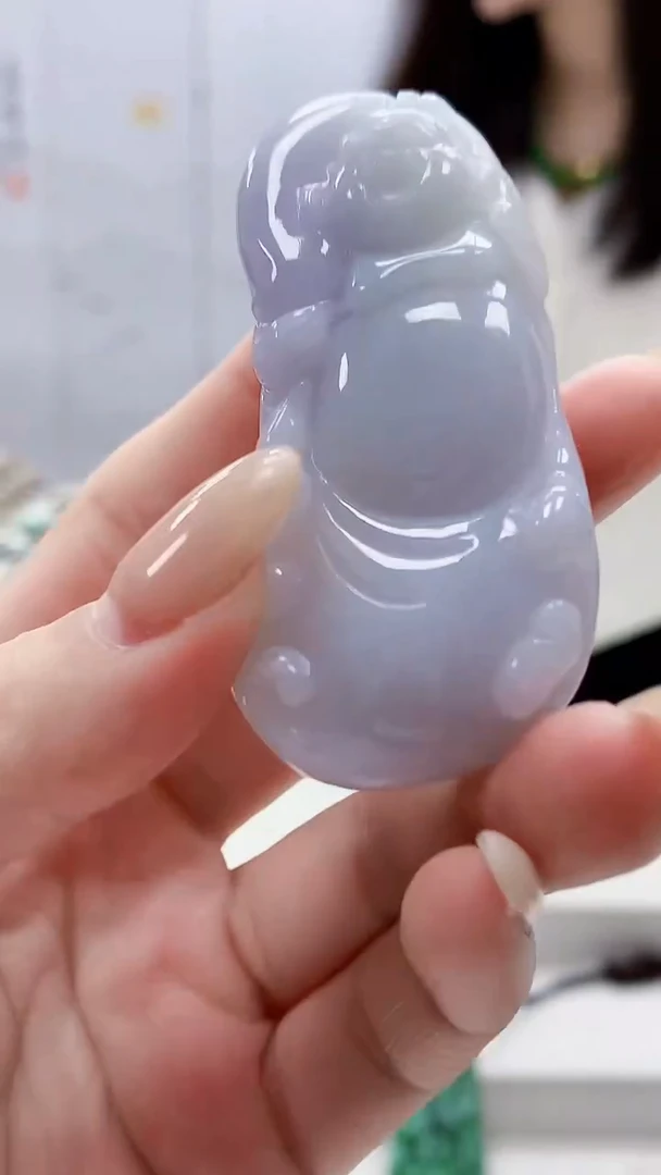未镶嵌定制翡翠4957lr-毛货挂件298