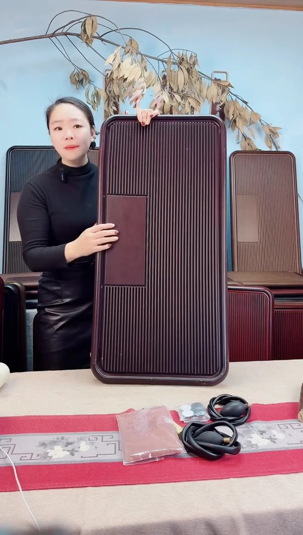 周*凌龙红色款式茶盘90*43*4
