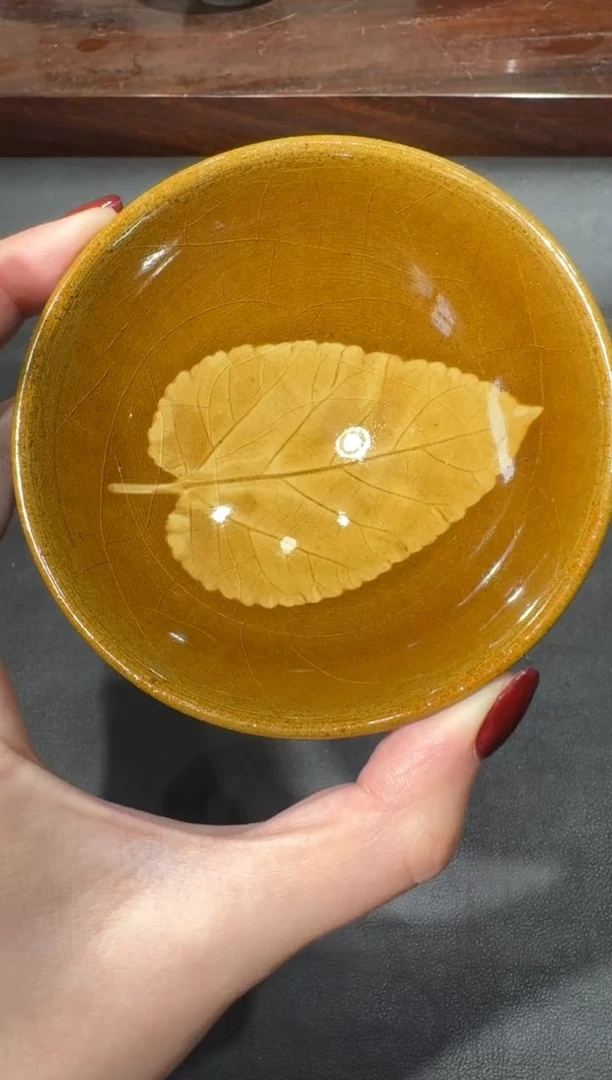 【闪购商品】茶盏建盏故事余旋木叶49