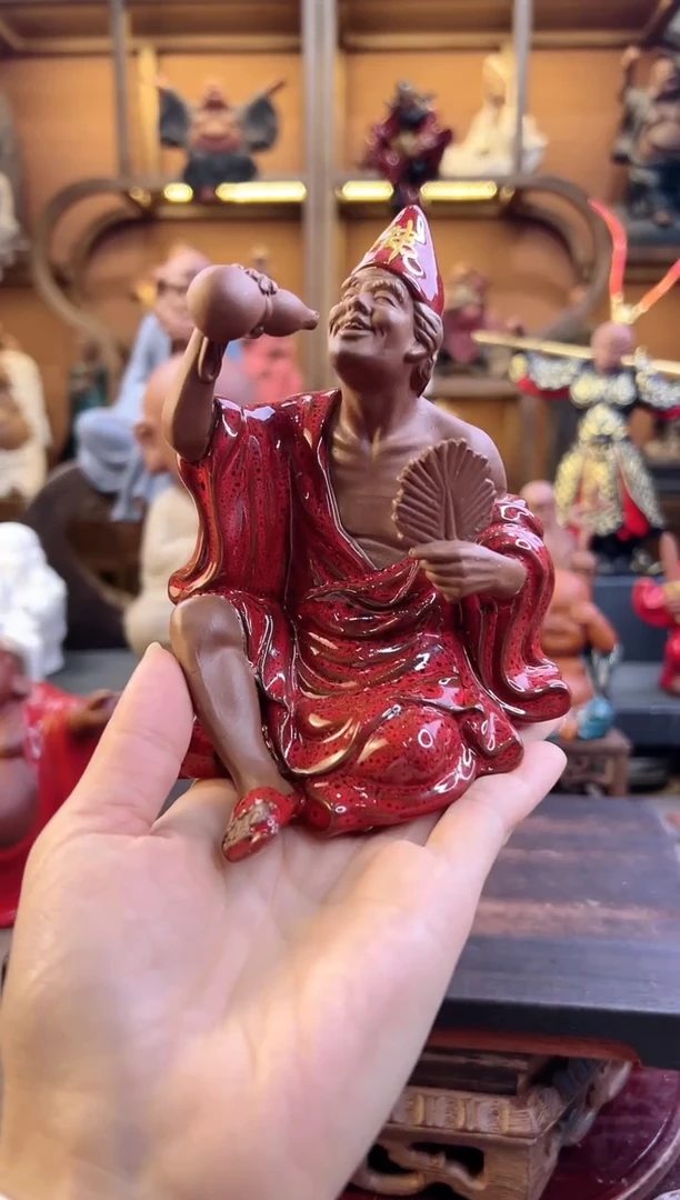 紫砂茶宠器闵紫砂茶宠摆件