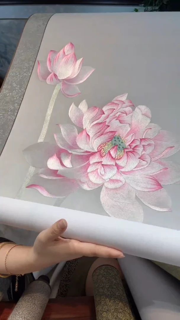 刺绣非遗苏绣手工刺绣