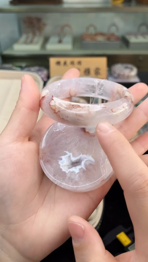 未镶嵌手镯石英质玉60圈口（赠品镯心）3432691