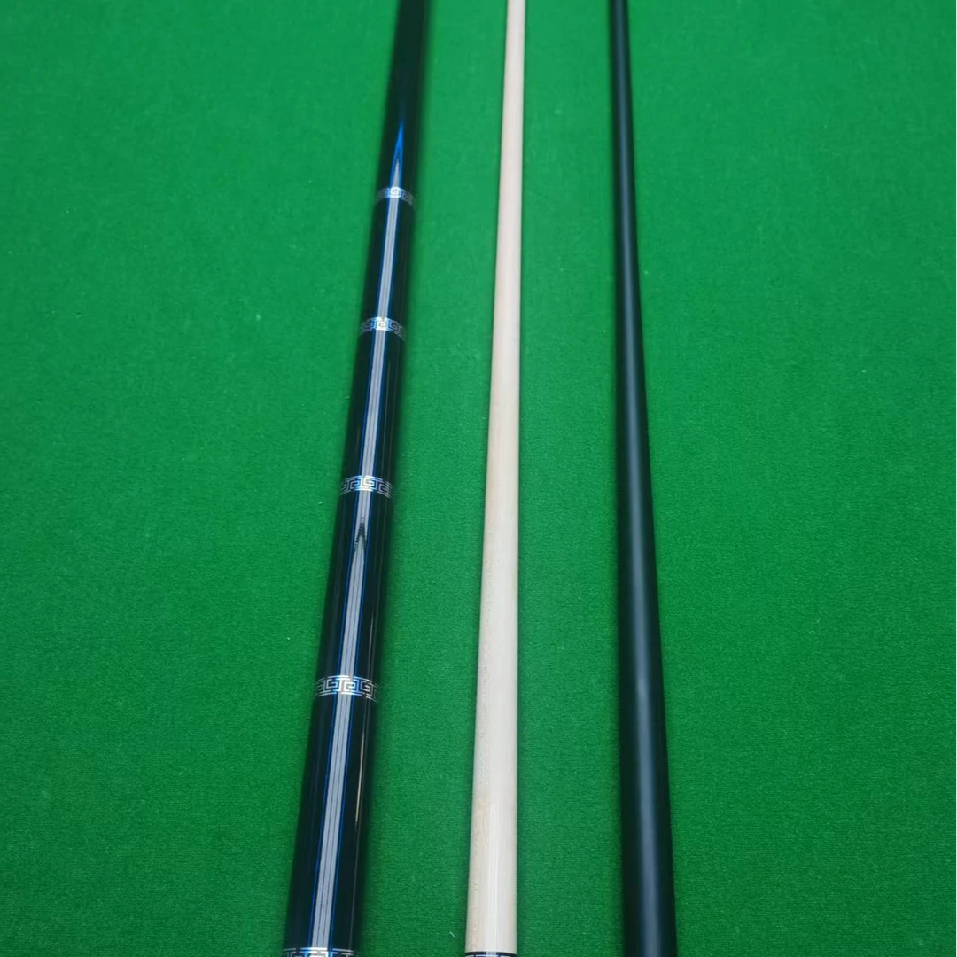 【正途三双前肢】美式慢八牙1/2分体大头台球杆适用于中式中八