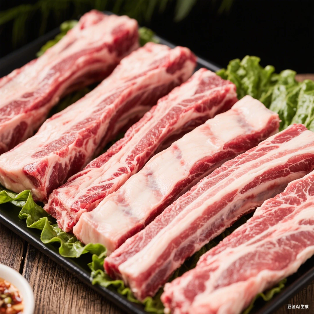 【直播专属】，牛肋条，草原小牛肋条肉，烧烤，炖煮，馅料，今日特价商品。