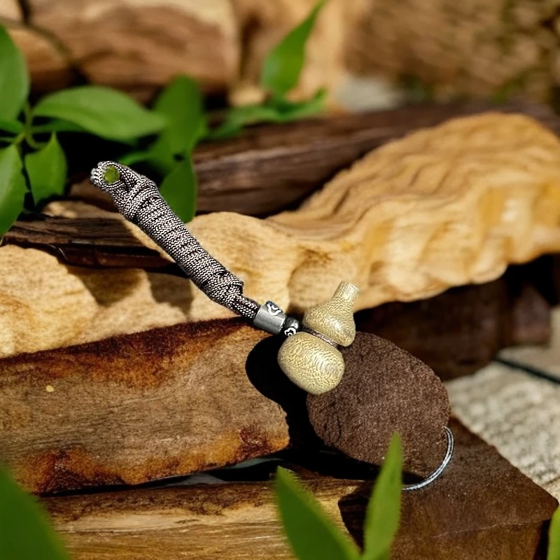 木质葫芦吊坠-120848