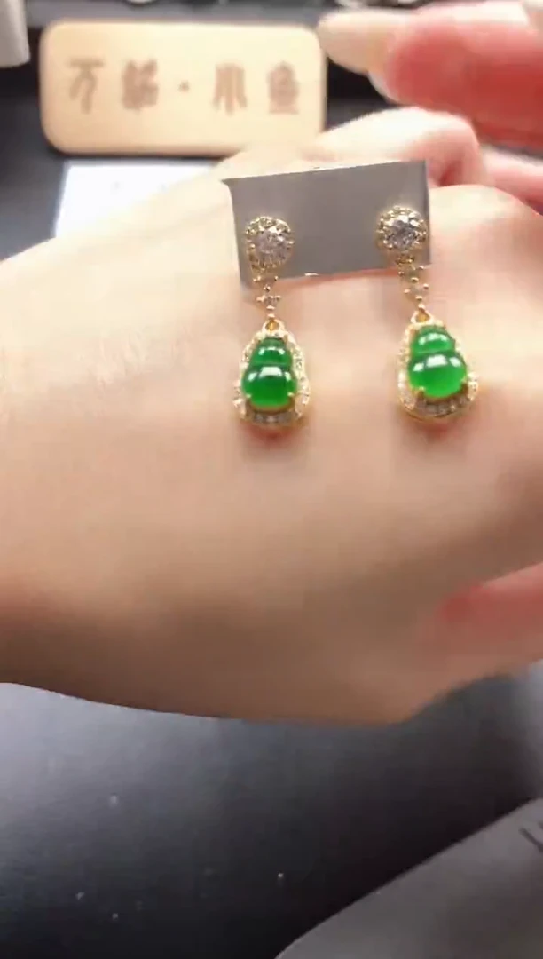 银S925镶嵌戒指翡翠51151