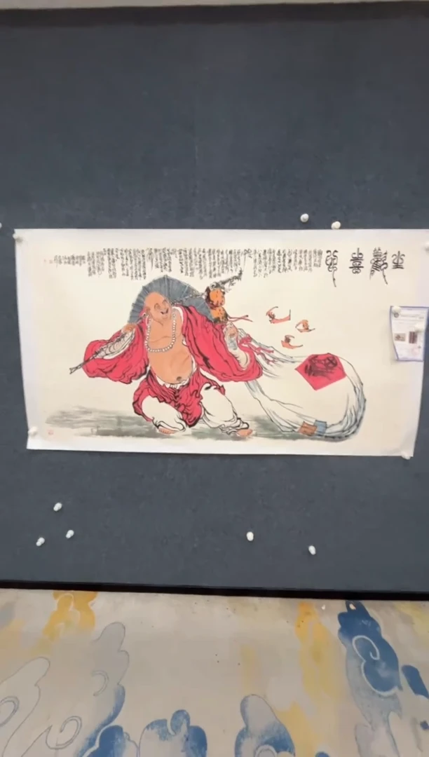 国画孙布衣-六尺整纯手绘国画-528t029