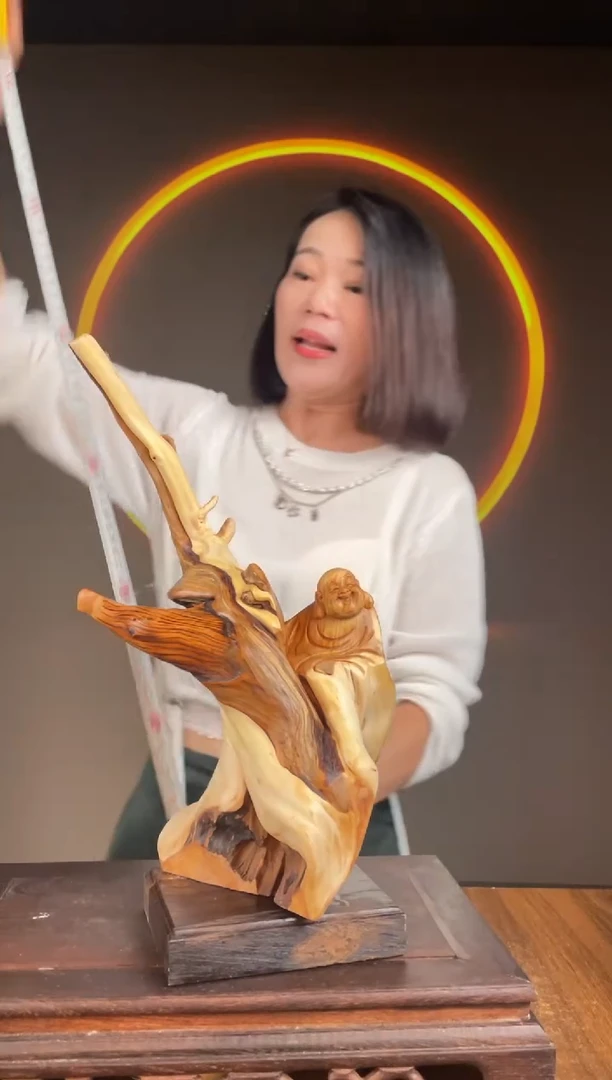 柏木（崖柏）手工摆件,先抢先得! 编号:156