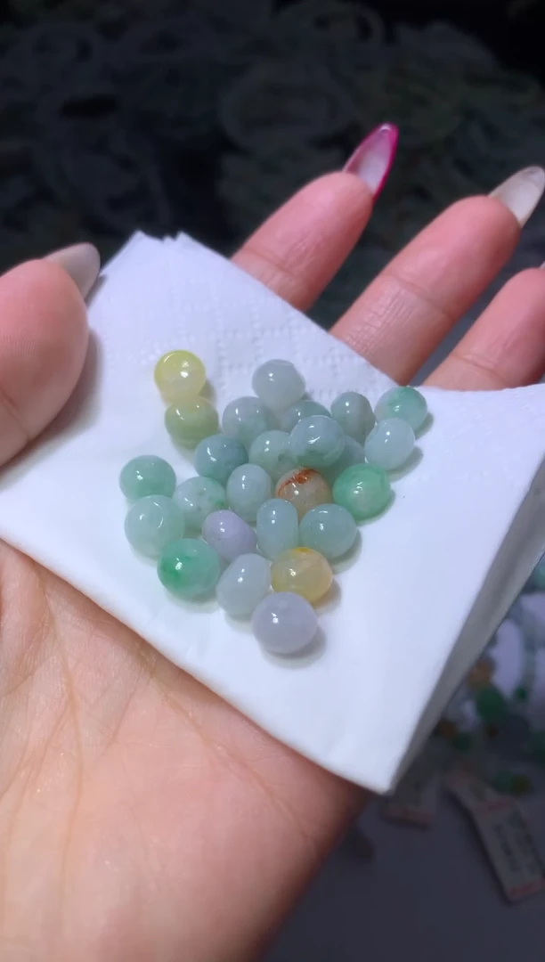 未镶嵌挂件翡翠三*草MXX056642