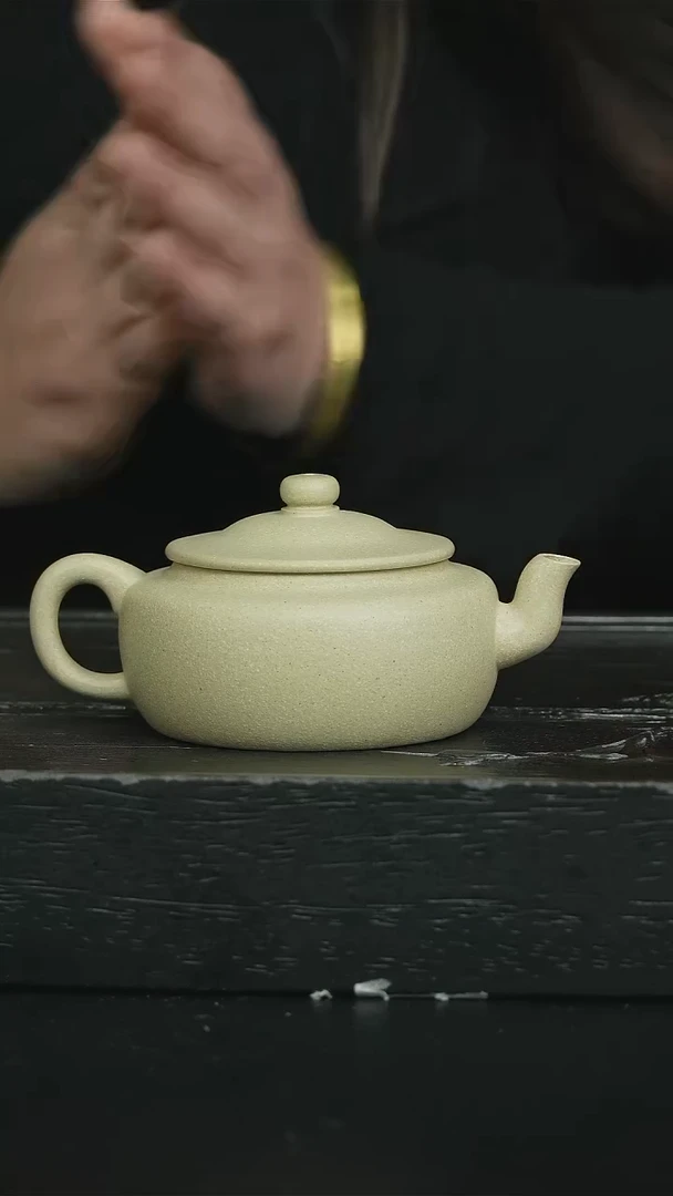 【闪购商品】紫砂茶壶本绿光素序帽宫灯